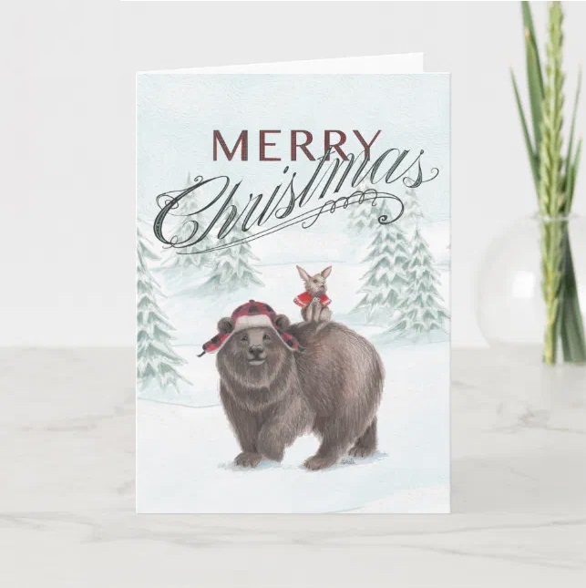 Bear Christmas Cards